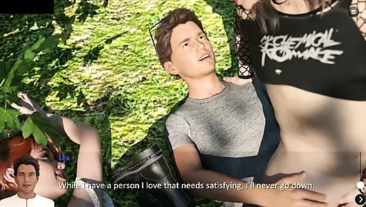 Hot Threesome in the Park - the Spellbook Pure Route