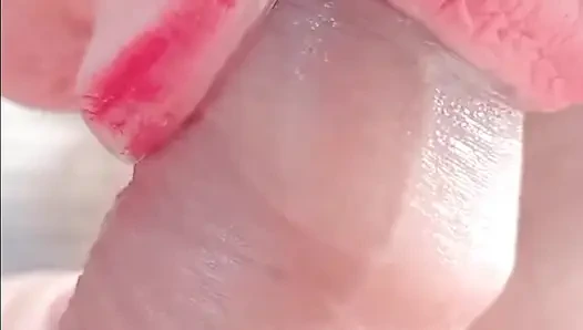 Azgın çift yalıyor ve emiyor