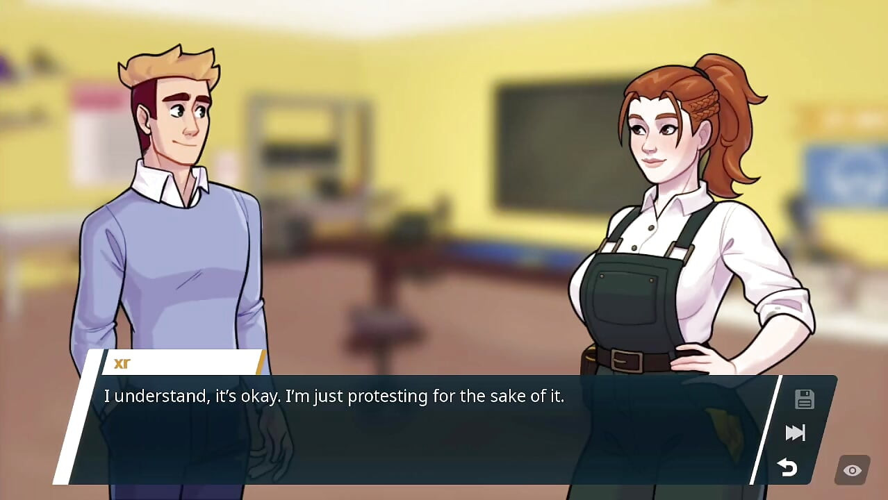 Perfect body beauty ties man and rubs his big cock - academy 34 gameplay