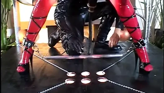 Red Head Honey Slut Gets Sweet Fucking From Hot Cock Trio
