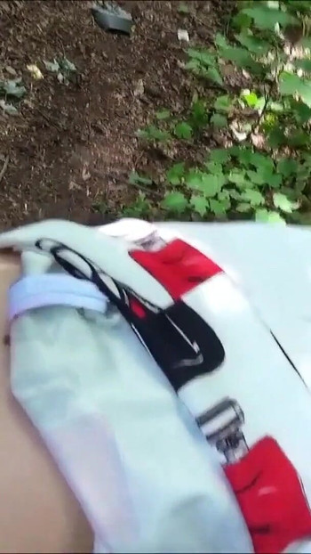 Powerful moment from "Berlin Tourist Teen Picked Up for Threesome Fuck in Public Park"