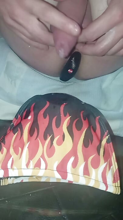Firefighter with sperm hose