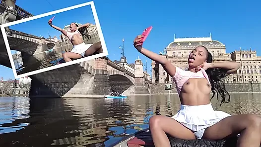 In Prague by the River