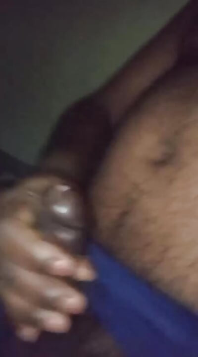 I will have to masturbate alone today, my wife has gone to her parents' house.