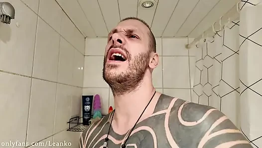 jerking to a porn
