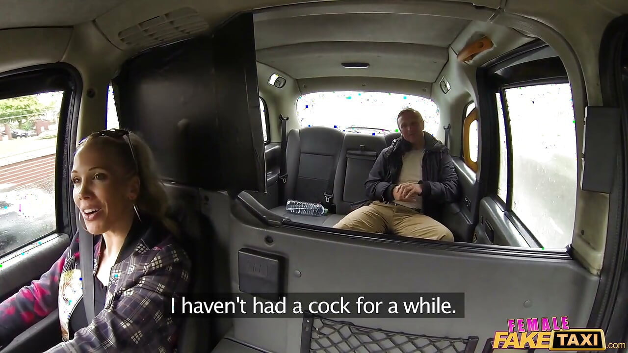 Female Fake Taxi - Driver Fucks Her College Crush Irish Pete in the Back of Cab