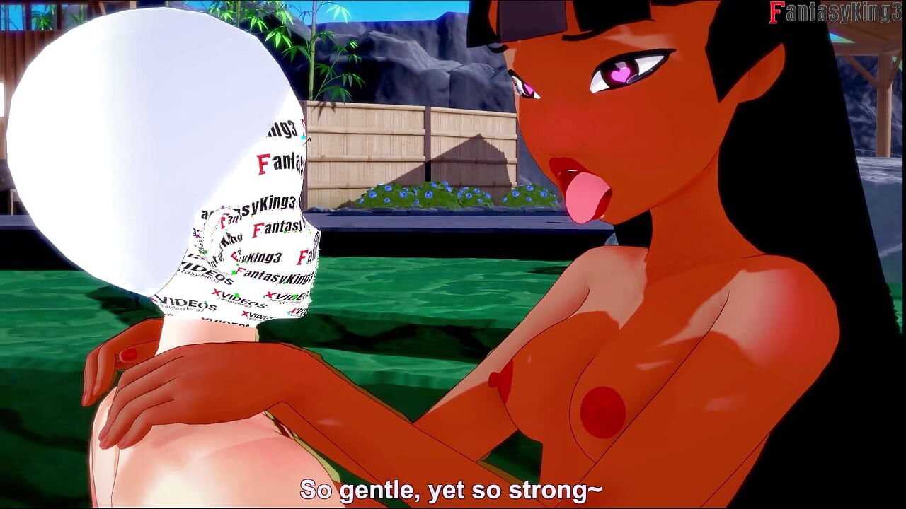 Chel get hard fucked in the hotsprings - El Dorado