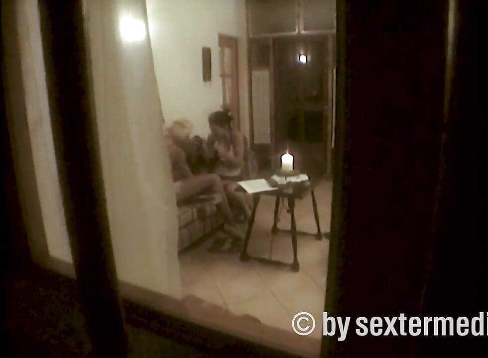 Two Girls Do It in the Living Room
