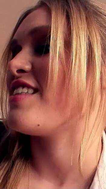 Powerful moment from "Freckled College Girl Sindee Shay seduce Black Monster Cock to Fuck"