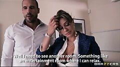 SEXY Spanish real estate agent fucks her client