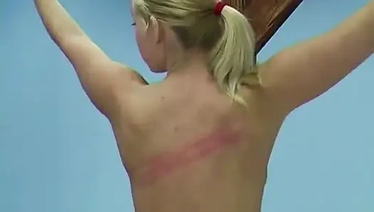 El Spanking Machine - Bare Back Whipping