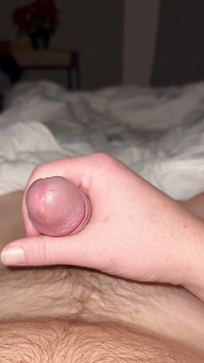 夜中にオナニー