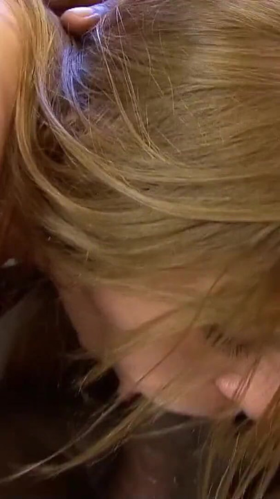 Captivating moment from "GINGER COLLEGE GIRL KIRRA LYNNE'S FIRST HUGE BLACK COCK CASTING"