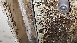 My land fist-bumped and drained the water.