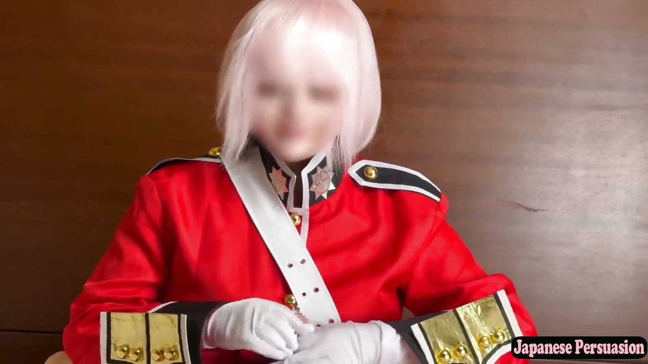Yerel bir etkinlikte tanıştığımız yüksek cosplay güzeli sonunda özel bir özel gösteriye adım atıyor