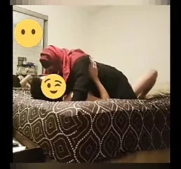 Unsatisfied Muslim Milf has sex with white boy