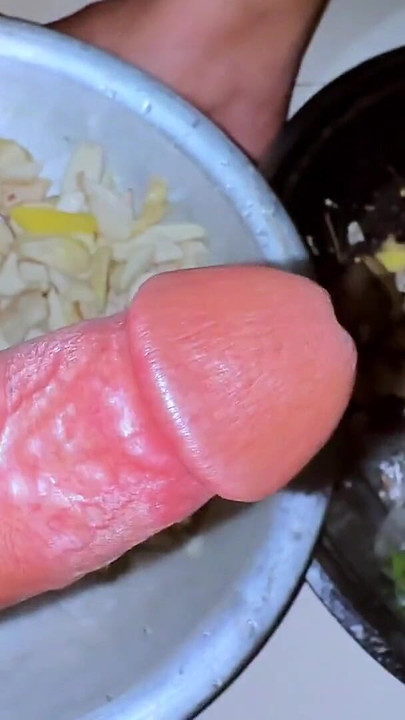 Memorable moment from "Desi Sex: I fuck My Stepmom In Kitchen When She was Cocking Without Pant &amp; Half Naked Also She"