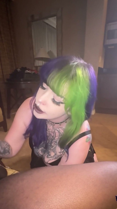 BBC Hotel Hookup Vegas Stranger Fucks My Throat & Cums on My Face