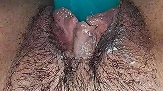 Wet Hairy pussy