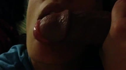 Tonguing a Cock