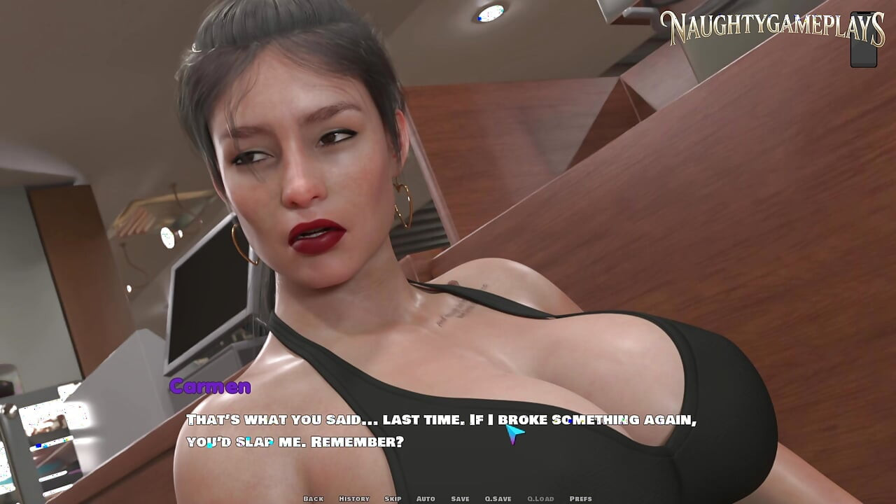 Сексуальная MILF с потрясающей большой жопой и огромными сиськами — MILF Obsession Part 07 от Dan Games 3D Game