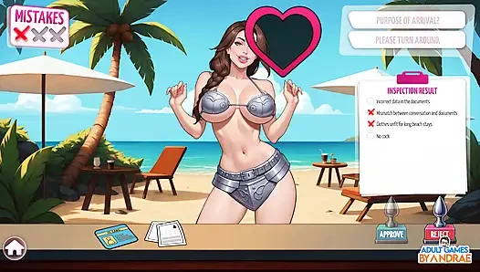 Ep2: Day 2: Beach Activities - Futa Zone Lewd Control