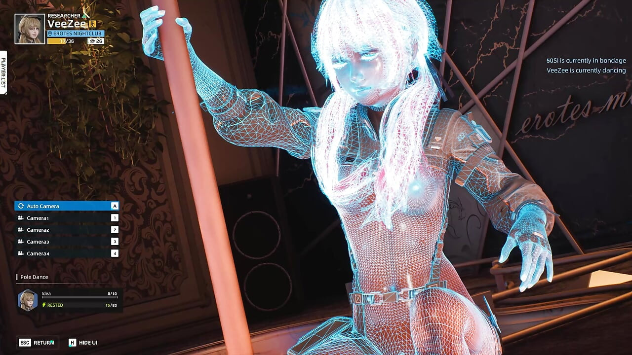 Ντετέκτιβ ψάχνει στοιχεία σε ένα κλαμπ