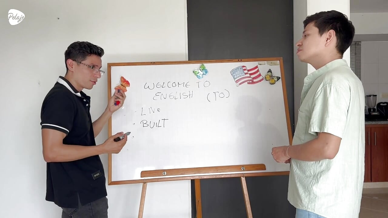 My Student Arrives Late and Confesses That He Likes My Cock, so I Decide to Put It All the Way in His Ass. I'm Heterosexual.