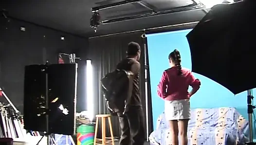 Milf in a photo shoot gets fucked like a bitch