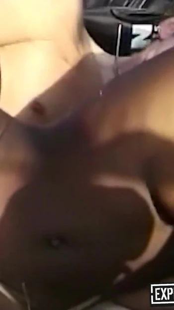 Iconic moment from "Horny Outdoor Interracial Retro German Tourist Safari Sex"