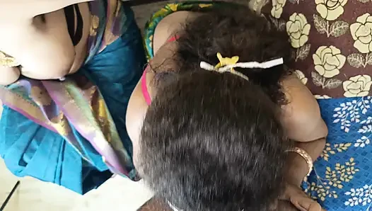 Breast licking and sucking with married women