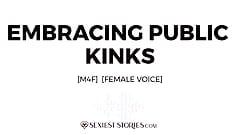 Storia di erotica audio: abbraccia le perle pubbliche (M4F)