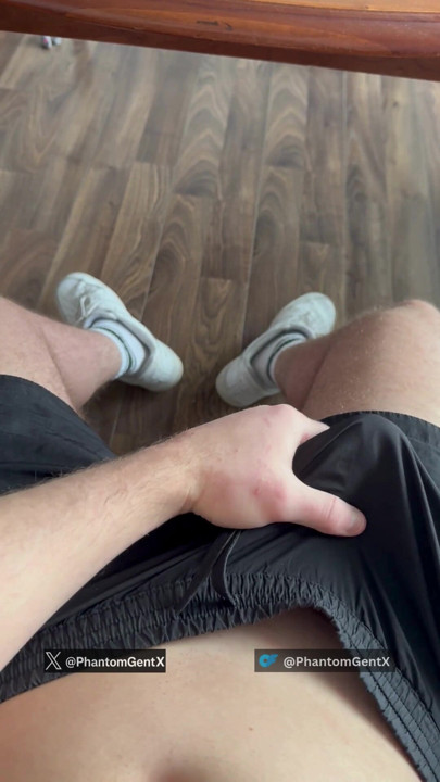 Sporty champion in shorts and Air Force is - PhantomGentX