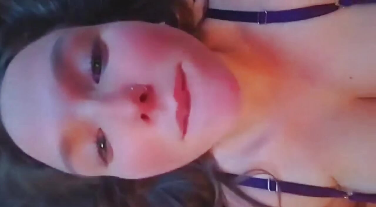 I fucked myself wearing my 18f maid’s bra and panties then emailed the video to her