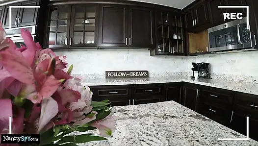 Horny Nanny Makes Boss Put On A Show For The Viewers