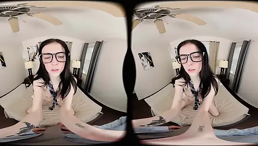 FORBVR - Your Horny Teen Student Wants To POV Suck And Fuck Cock During Fieldtrip