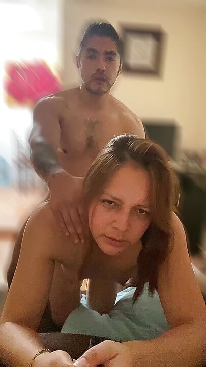 Angy likes to record herself from the front while they are putting their cock inside her pussy