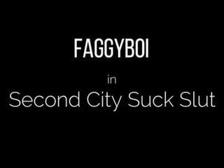 Вторая городская шлюшка-сосалка Faggyboi