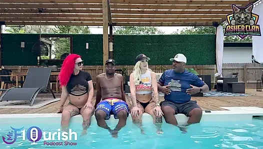 Mrflourish Podcast mit Gast Roxi Keogh, Gigi Patsy und Datjguy in Florida