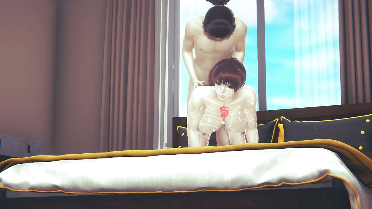 Busty blowjob 3d honey select l hentai anime 3d blowjob big cock