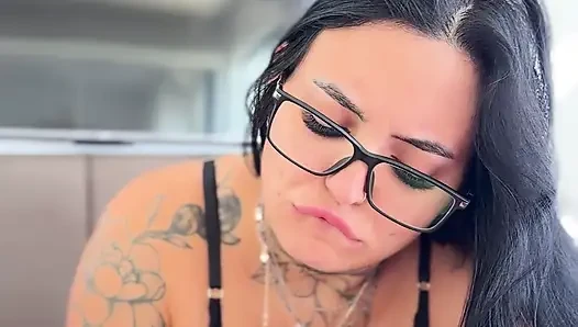 My older stepsister sucked me and we had great sex, busty and pussy full of cum!