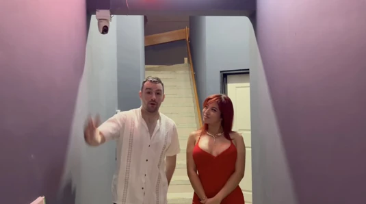 Massive Bareback Breeding Creampie for Busty Latina Redhead After Porn Studio Tour