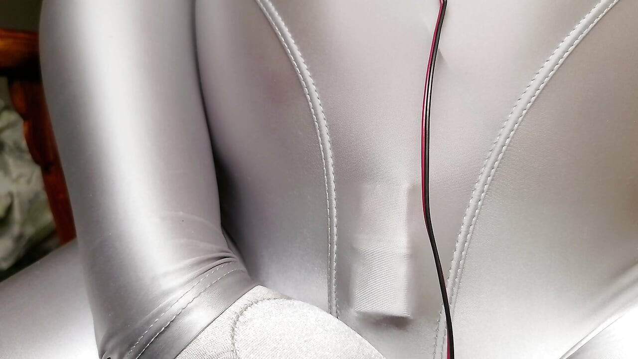 I wore a silver bodysuit