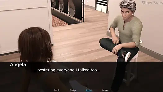 Ateşli evli kadın: Merry ve Jenny dışarı çıktı