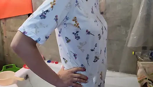 Seks anal istri selingkuh di rumah konstruksi