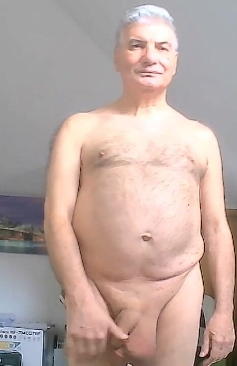 my body completely naked