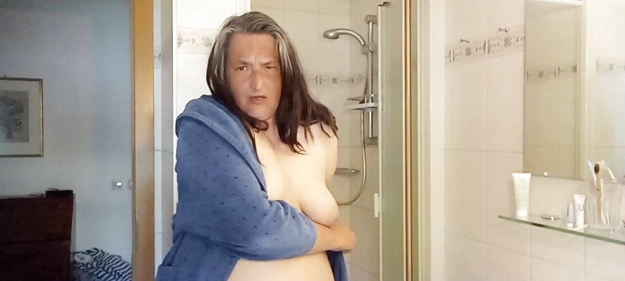 Shower on. Excuses off. Mature German