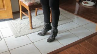 modeling my Vince Cameuto  hair boots
