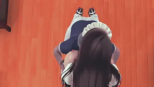 3D-HENTAI ANIMATION SEX MIT ZIMMERMÄDCHEN