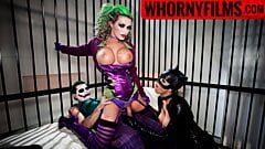 Kinky parodie cosplay neukpartij - twee vervelende sletten delen een lul - whornyfilms.com